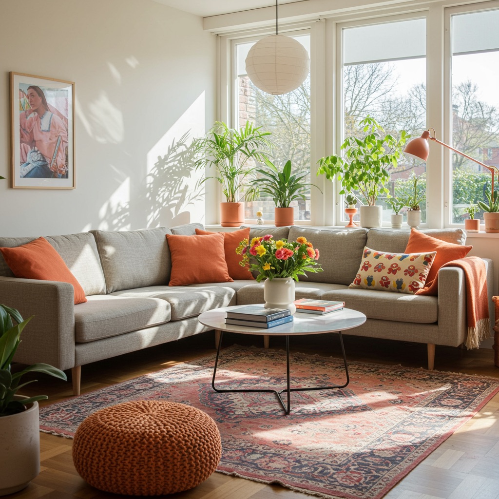 Beautiful budget room transformation example
