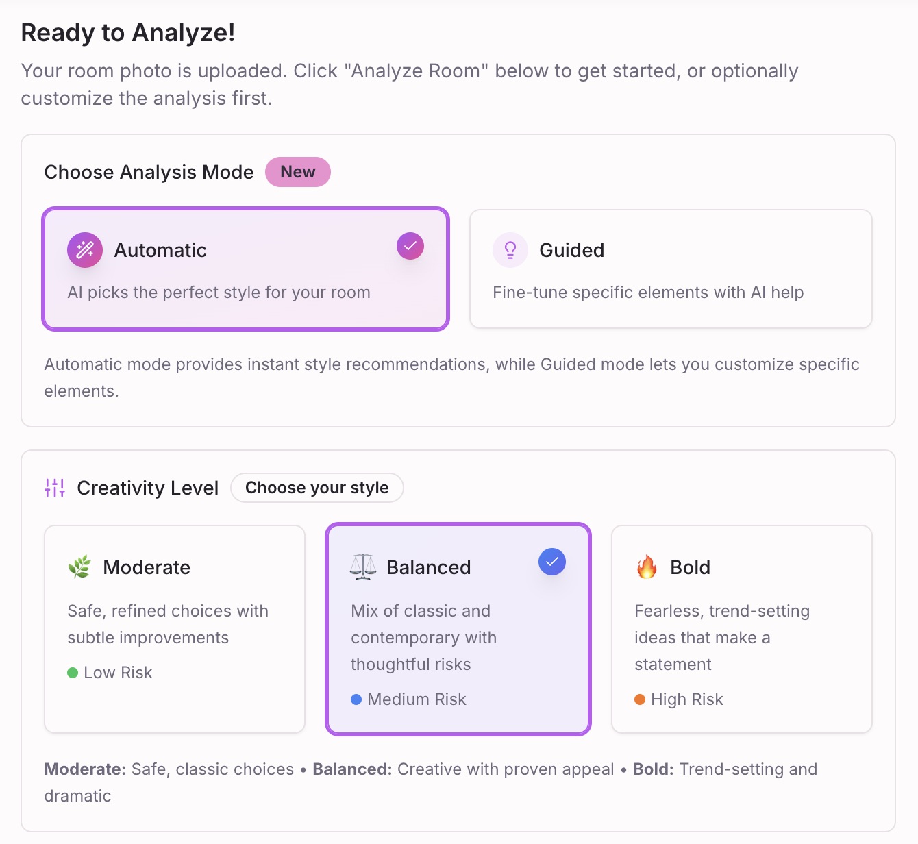 Take Control of Your Design Style: Introducing Creativity Level Settings