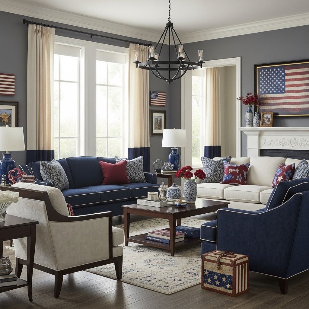 Patriotic Elegance: Designing Your Home for 4th of July & Beyond
