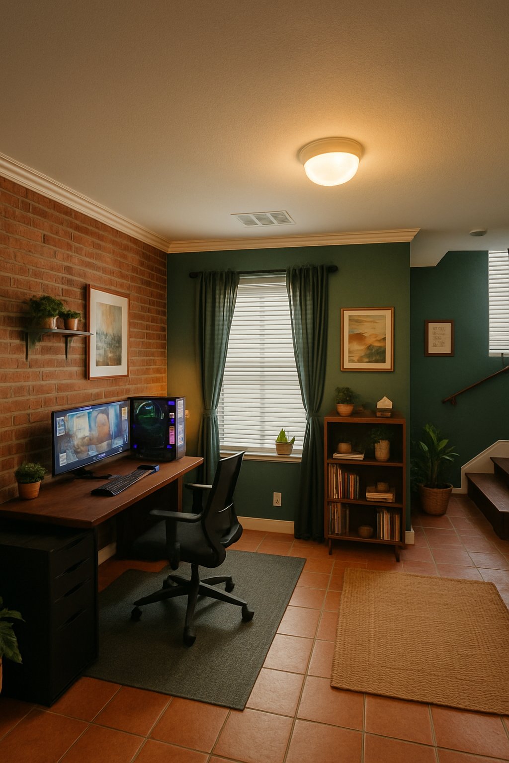 AI-Generated Living Room with Personality