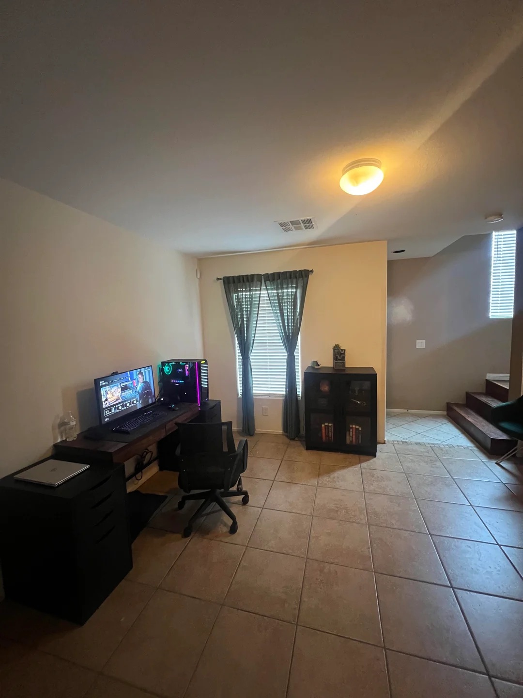 Before: Bland Corporate-Feeling Room